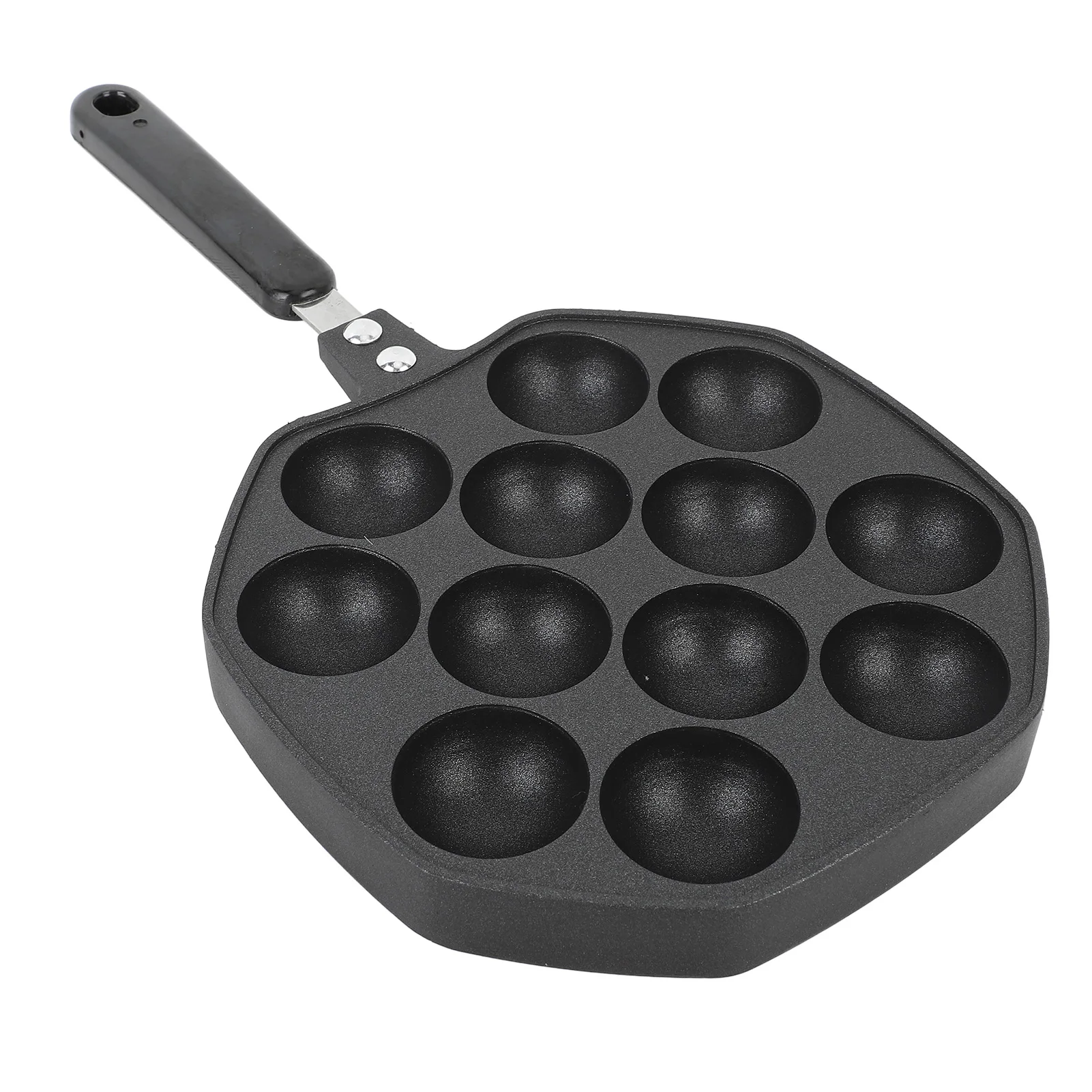 Takoyaki Grill Plate - Takoyaki-Pfanne, 12 Formen, Takoyaki-Maker, Pfanne, Aluminiumlegierung,