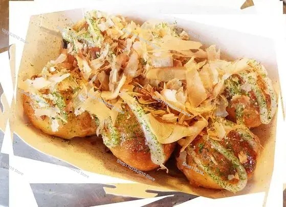 Takoyaki Grill Plate - Dreifach-Gasgrill für Takoyaki-Kugeln, Multifunktionales Gerät zum