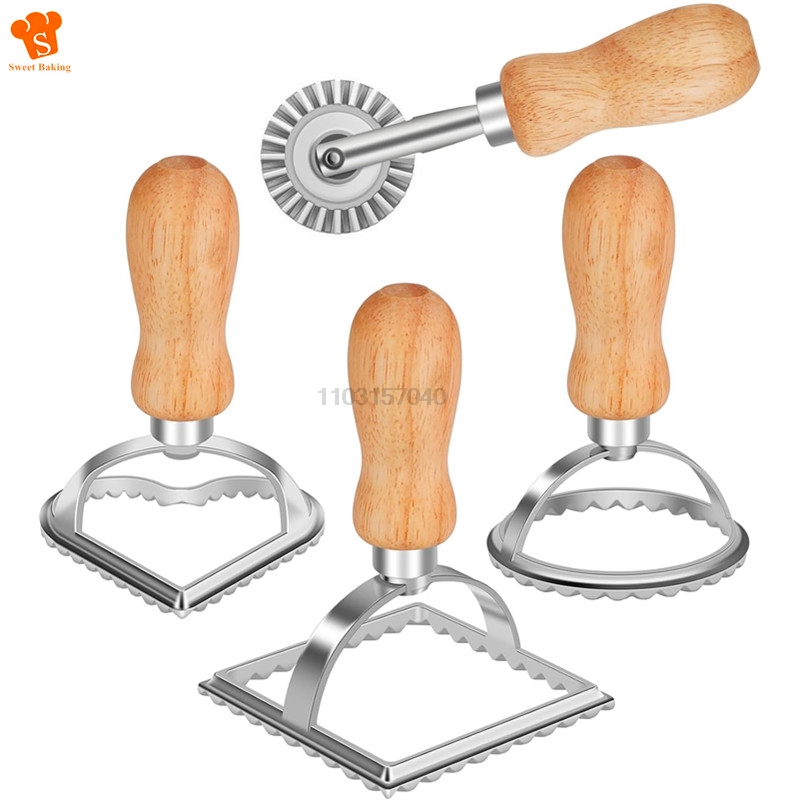 Dumpling Press Set - 3/4Pcs Manuelle Pasta Formen Set Hause