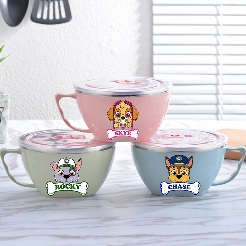 Dim Sum Basket - PAW Patrols Edelstahl-Isolier-Lunchbox, Lebensmittelbehälter, Schüssel mit