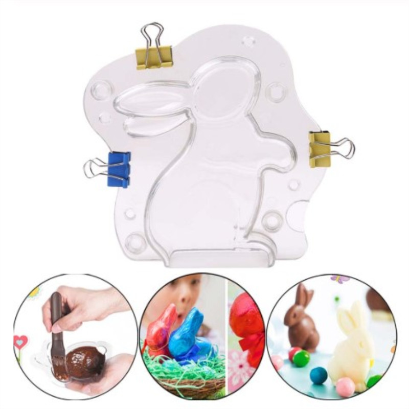 Bunny Cake Mold - Neue 3D Kaninchen geformt Schokolade Form