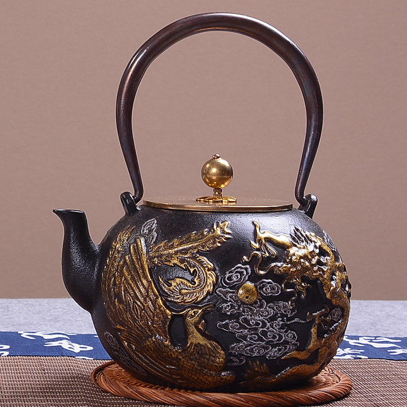 Cast Iron Corn - 1,4 japanische Teekanne, exquisite Pflaume und
