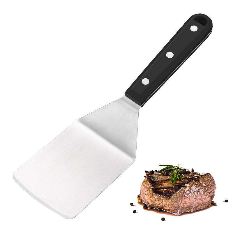 Okonomiyaki Spatula - Edelstahl Griddle Spatel Turner Pfannkuchen Hamburger