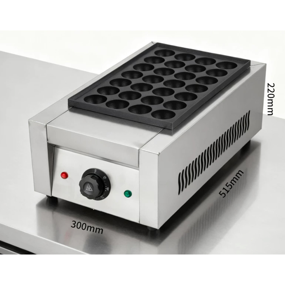 Takoyaki Grill Plate - Kommerzielle elektrische Takoyaki-Maschine mit zwei antihaftbeschichteten