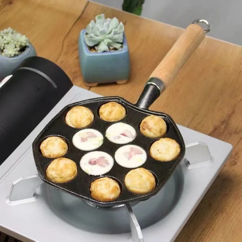 Backen Takoyaki Pfanne 14 Löch – Takoyaki Grill Plate Bewertung und Preis