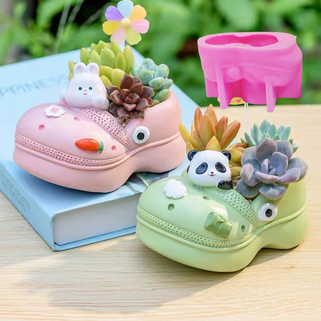 3D Tier Hausschuhe Sukkulente  – Potsticker Mold Bewertung und Preis