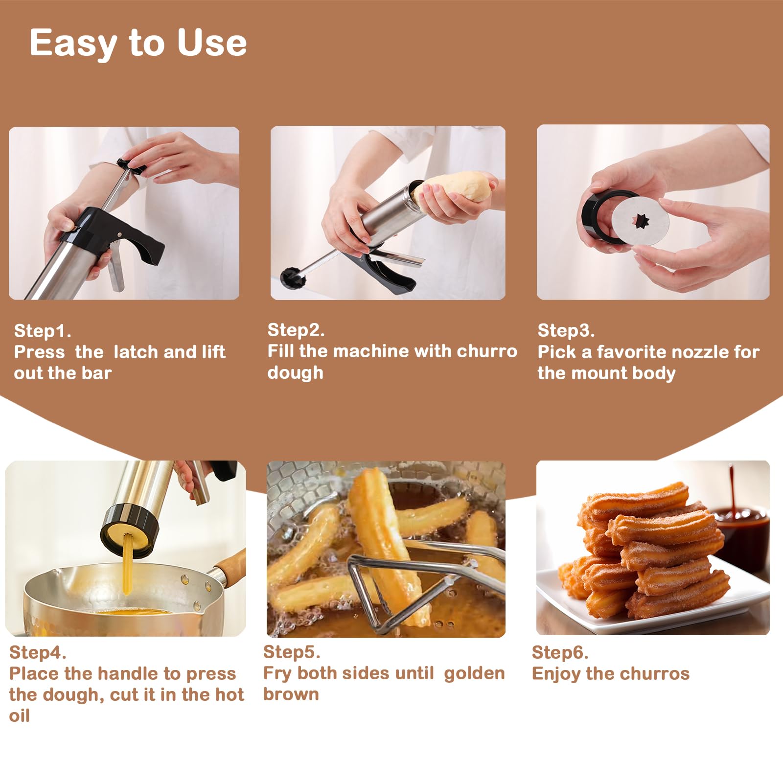 Traditionelle Churro Maker Mas – Churros Maker Gun Bewertung und Preis