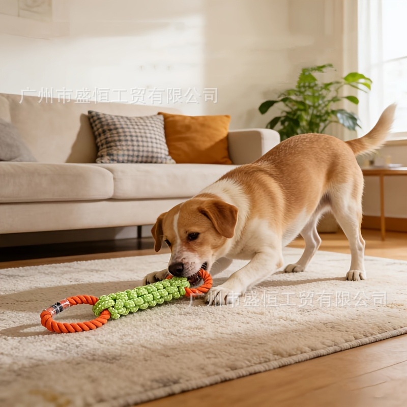 Haustierspielzeug aus Baumwoll – Corn Dog Stick Bewertung und Preis