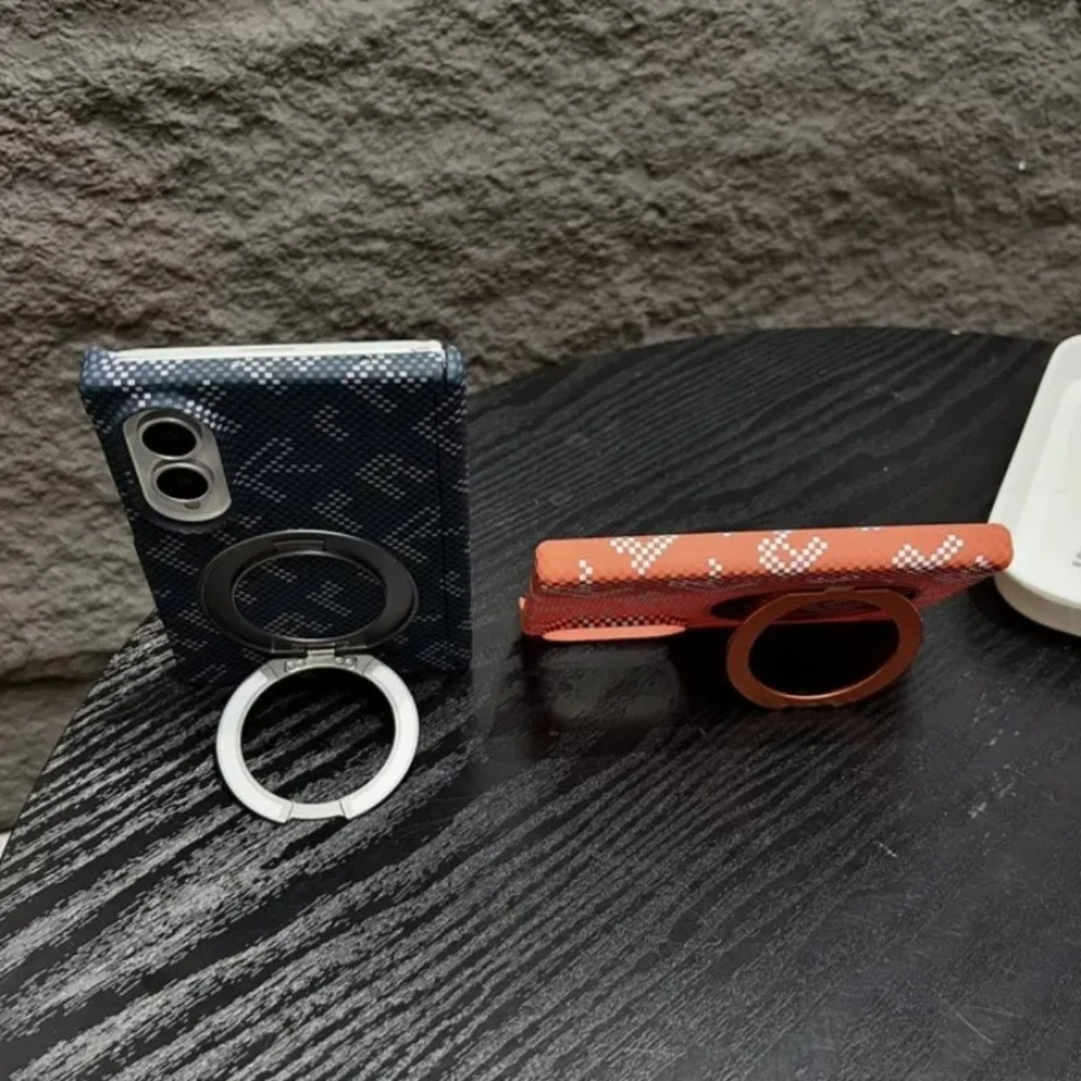 Carbonfaser-Leder 360-Grad-Hal – Taco Stand Holder Bewertung und Preis