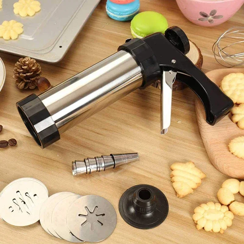 Kekspresse-Set aus Edelstahl,  – Churros Maker Gun Bewertung und Preis