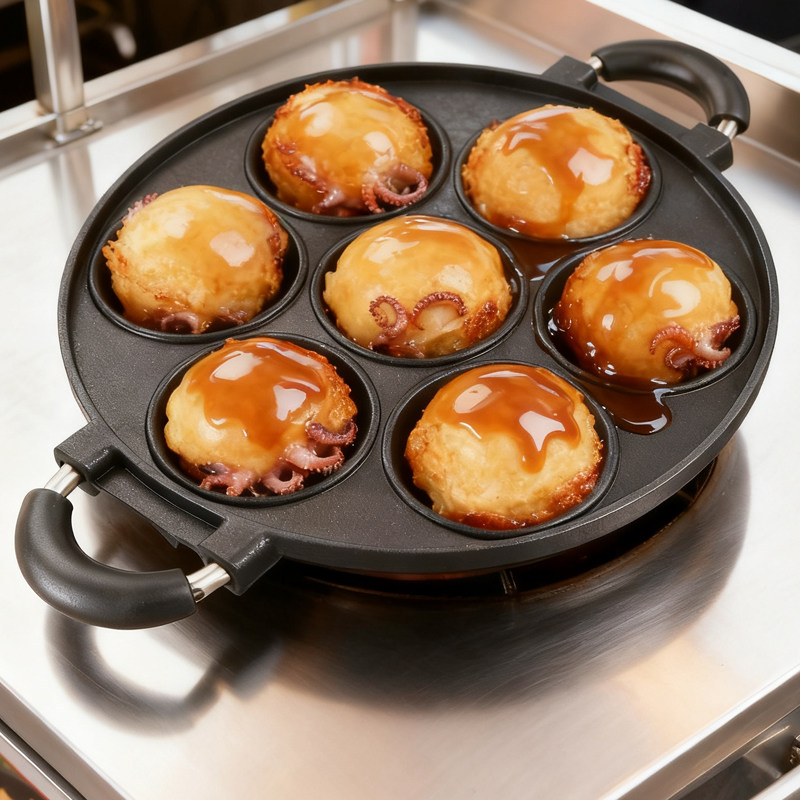 Große Takoyaki-Grillplatte für – Takoyaki Grill Plate Bewertung und Preis