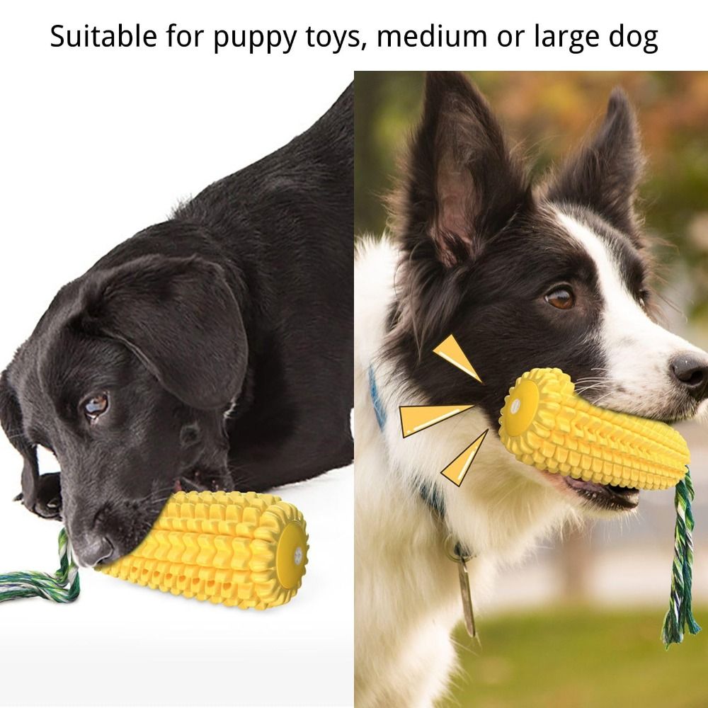Robuster Gummi-Hundekauknochen – Corn Dog Stick Bewertung und Preis