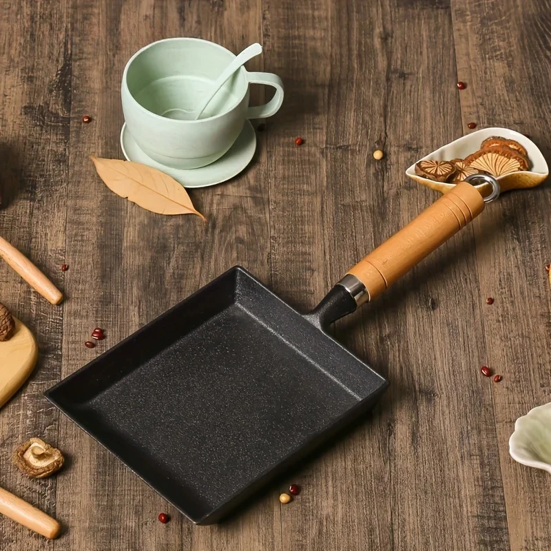 1Pc Japanische Gusseisen Pfann – Egg Waffle Pan Bewertung und Preis