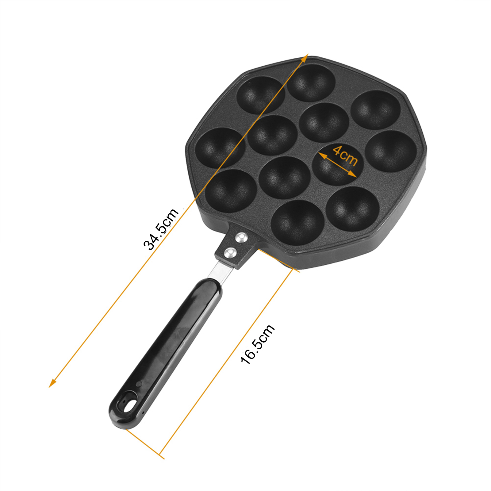 12-fach Aluminium Antihaft-Tak – Takoyaki Grill Plate Bewertung und Preis