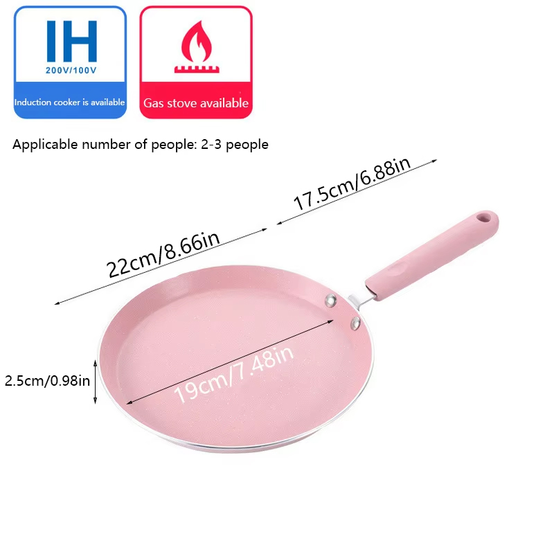 1 antihaftbeschichtete rosa Br – Egg Waffle Pan Bewertung und Preis