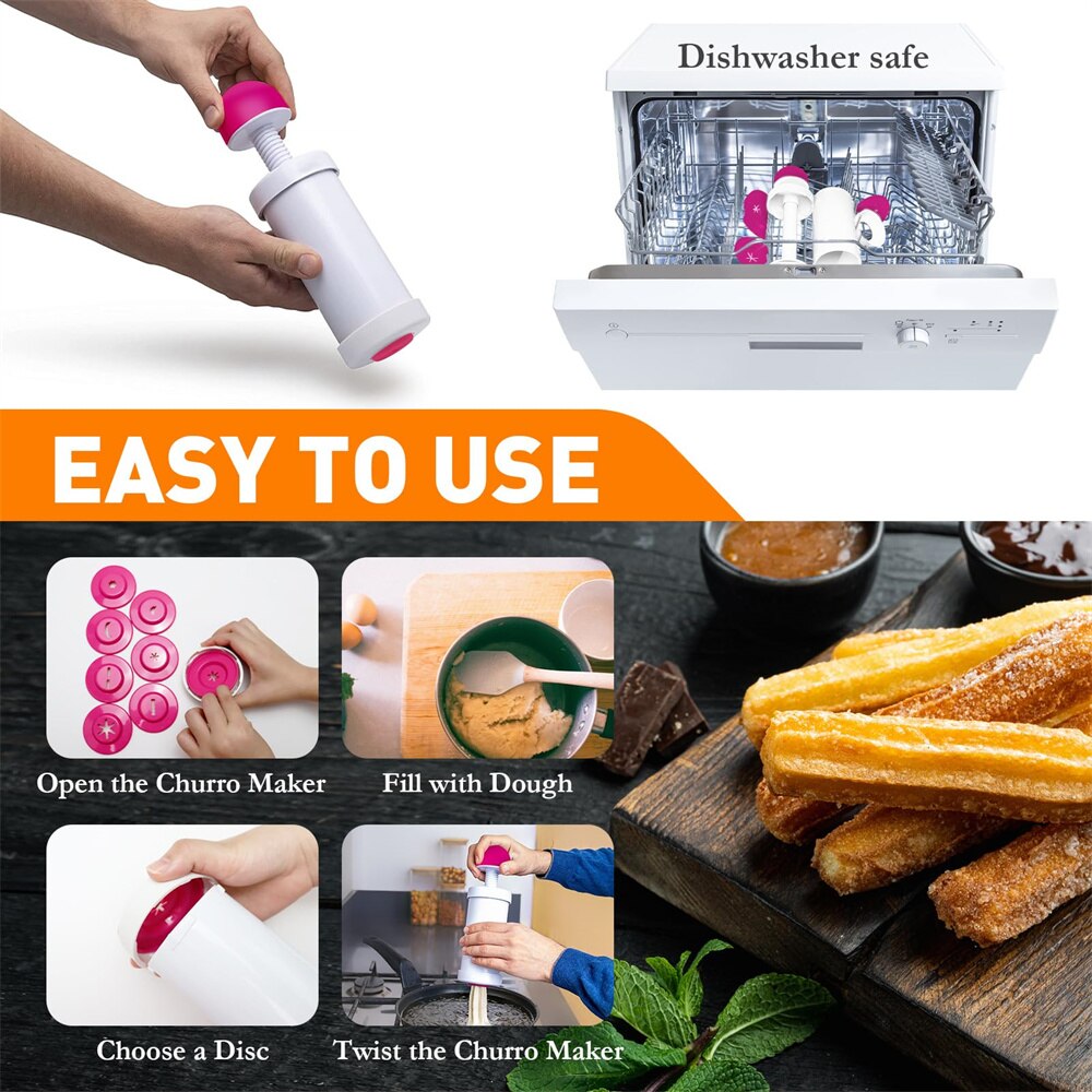 Kunststoff Churro Maker Kit tr – Churros Maker Gun Bewertung und Preis