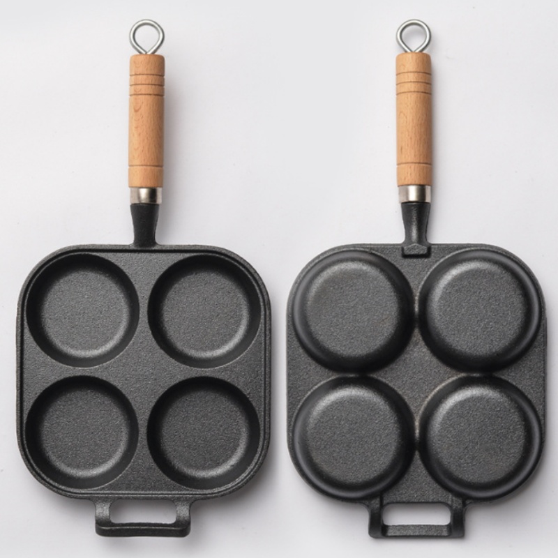 JUSTINLAU 2/4-Loch Gusseisen-O – Egg Waffle Pan Bewertung und Preis