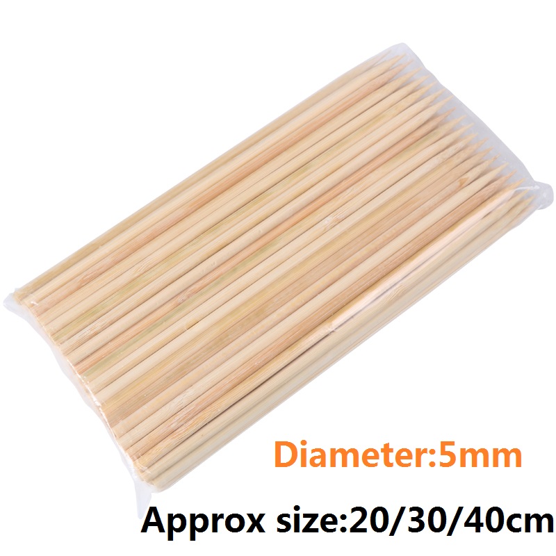 20/30/40cm x 5mm Bambus Holz G – Corn Dog Stick Bewertung und Preis