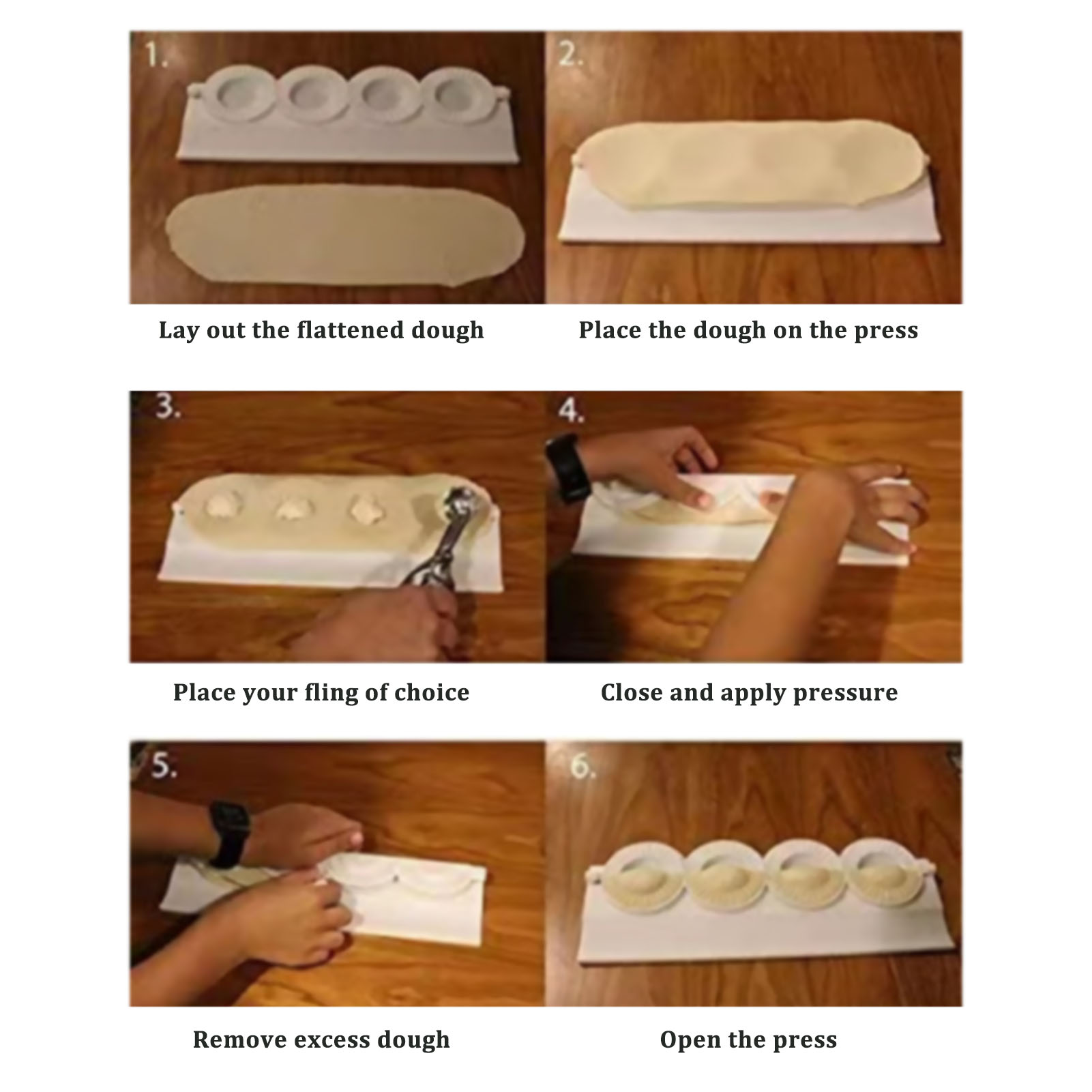 Große DIY Knödelform Teigpress – Dumpling Press Set Bewertung und Preis