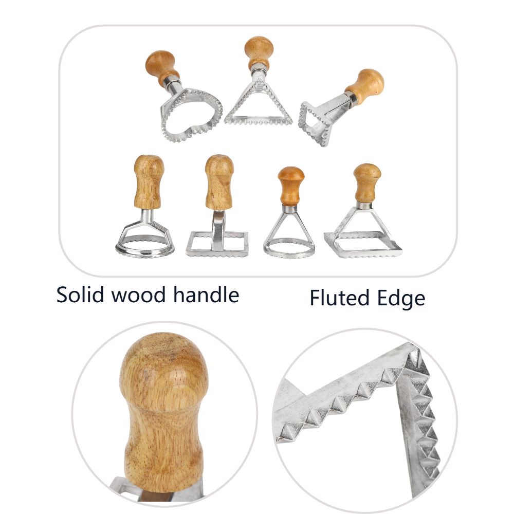 7-teiliges Individuelles Ravio – Dumpling Press Set Bewertung und Preis