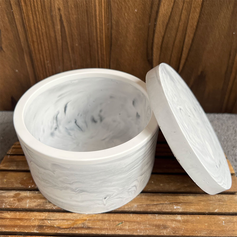 Runde Zement Kerze Kanister Si – Potsticker Mold Bewertung und Preis