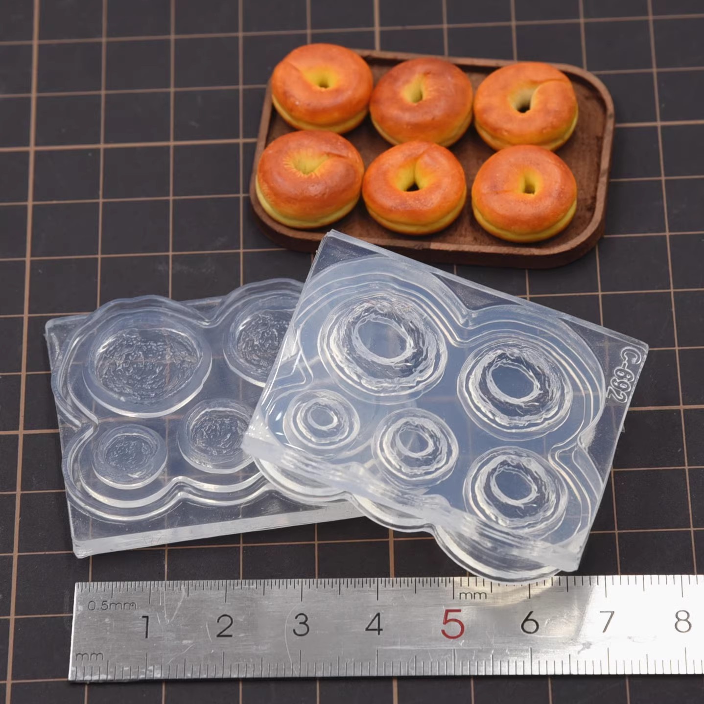 Polymer Clay Mini 3D Bagel Bro – Donut Mold Silicone Bewertung und Preis