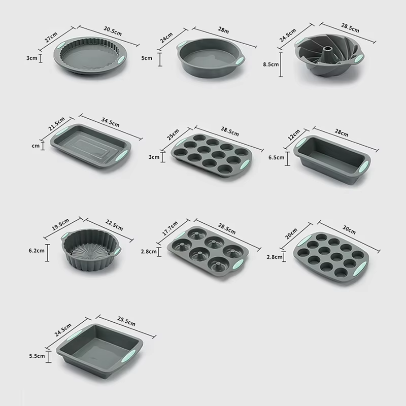 Geriffelte Kuchenformen aus Si – Donut Mold Silicone Bewertung und Preis
