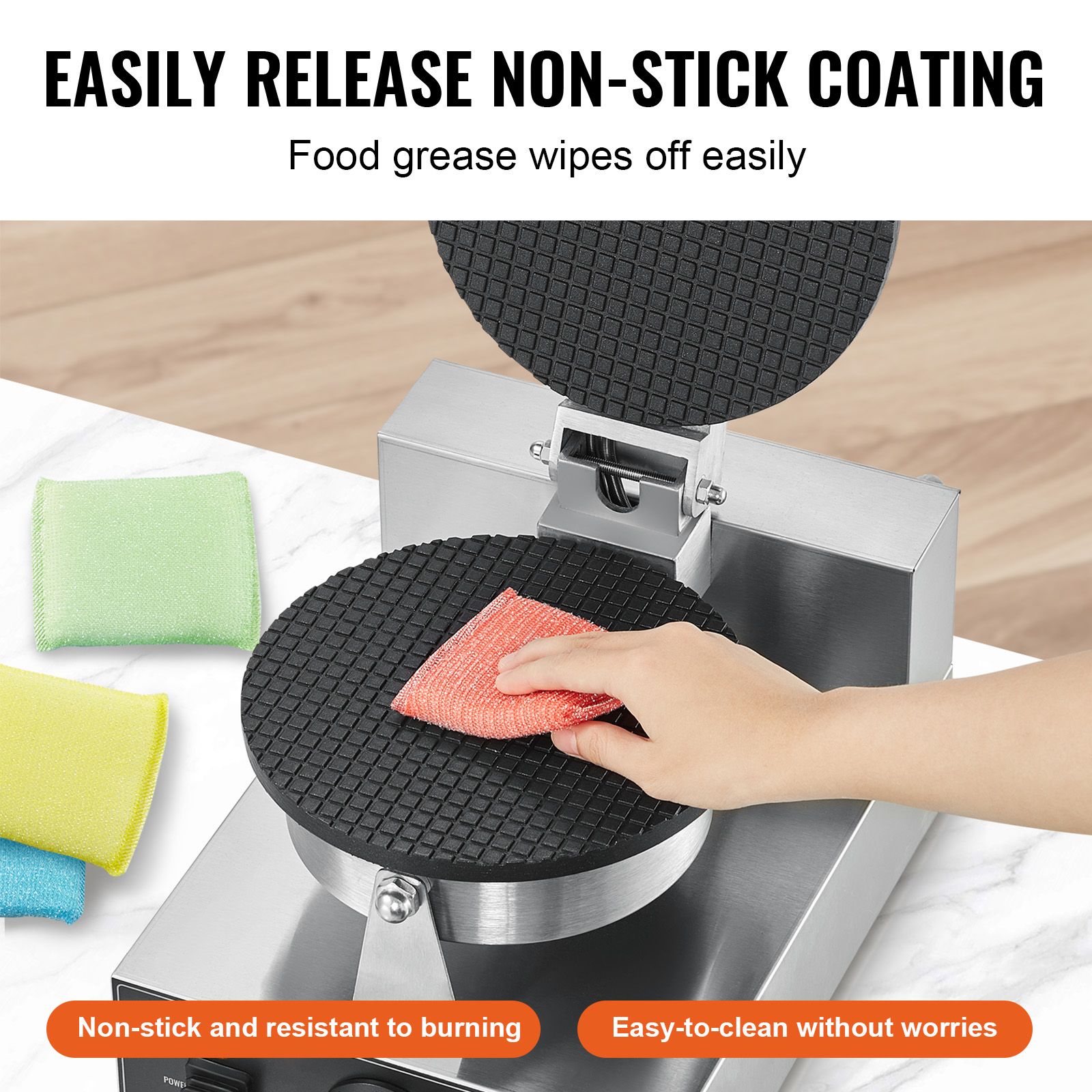 Elektrische Eiswaffelmaschine, – Waffle Cone Maker Bewertung und Preis
