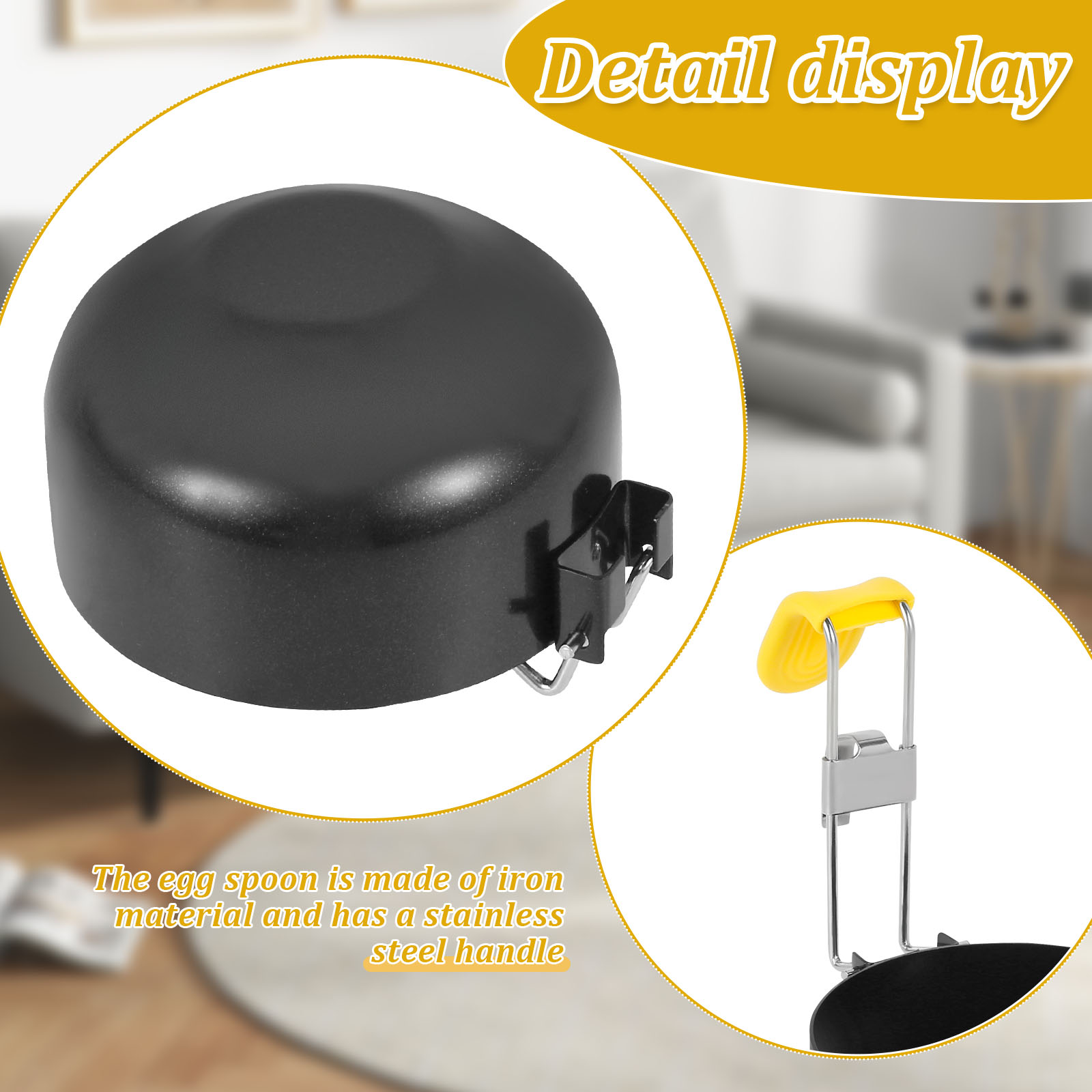 4er-Pack Eierstroper aus Edels – Mini Pancake Griddle Bewertung und Preis